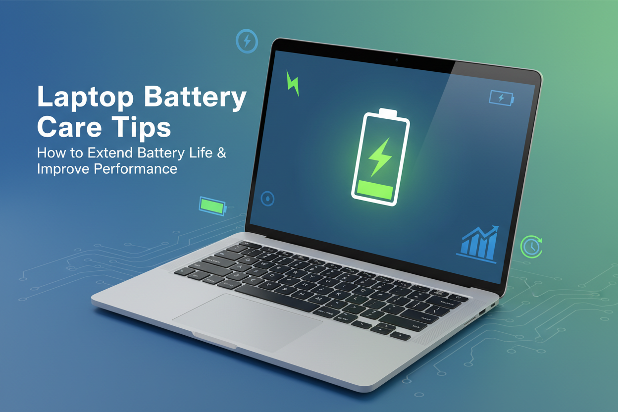 Laptop Battery Care Tips: How to Extend Battery Life & Improve Performance