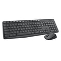 Logitech MK235 2.4GHz Wireless Keyboard and Mouse Combo - Black