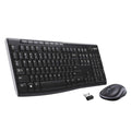 Logitech MK270r Wireless Keyboard and Mouse Combo with Spill Resistant Design and 2.4GHz Connectivity