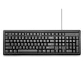 HP 100 Wired USB Desktop Keyboard with Height Adjustment