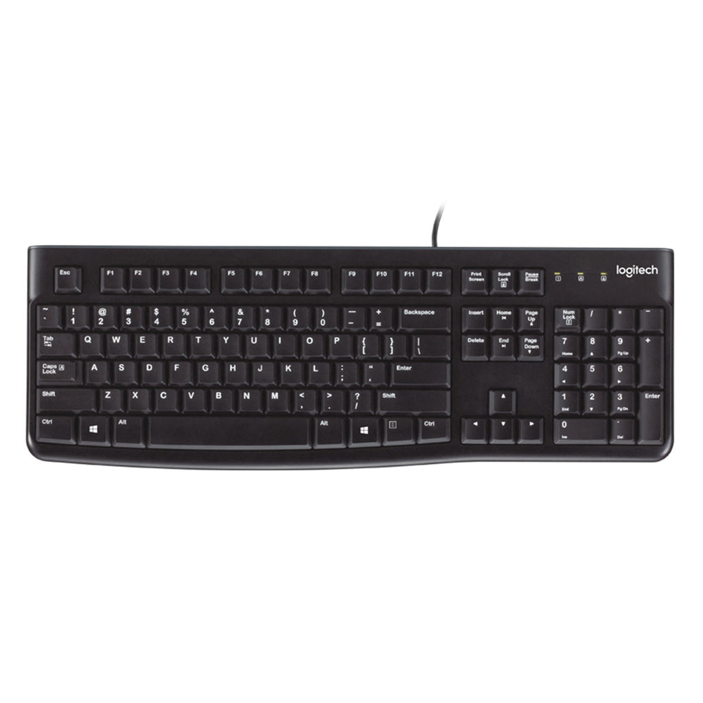 [RePacked] Logitech K120 Wired Keyboard with Spill Resistant Design and 10 Million Keystrokes