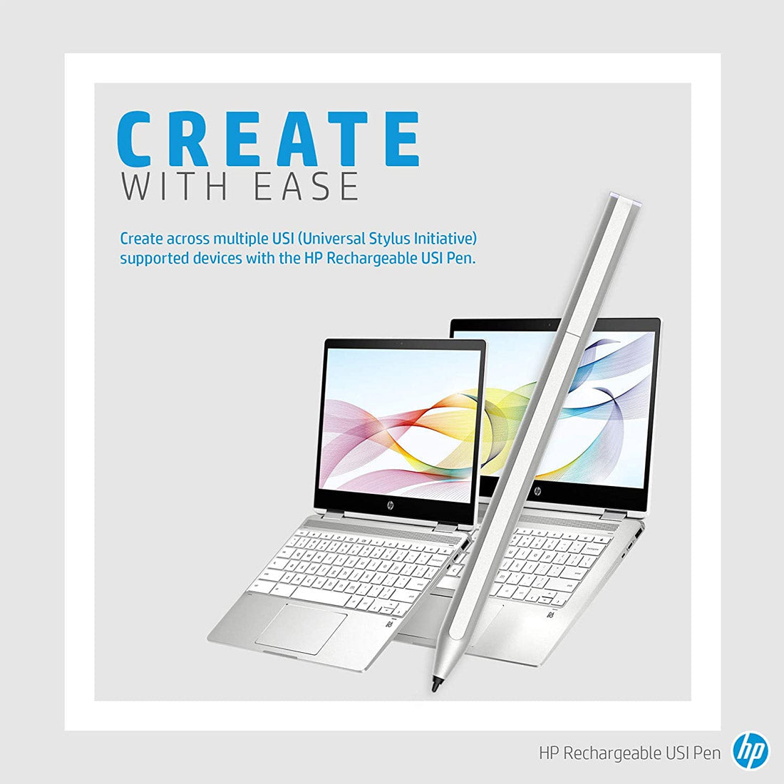 HP Rechargeable USI Pen for Inking Enabled USI Supported Devices
