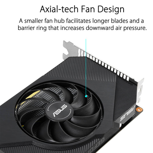 ASUS Phoenix GeForce GTX 1650 OC edition 4GB GDDR5 128 Bit Graphics Card