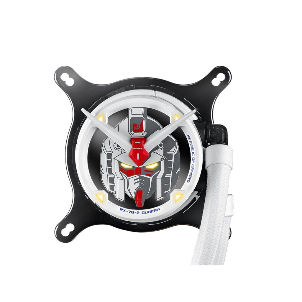 ASUS ROG STRIX LC 360 Gundam Edition AIO 360mm Liquid Cooler with Triple 120mm PWM Fans