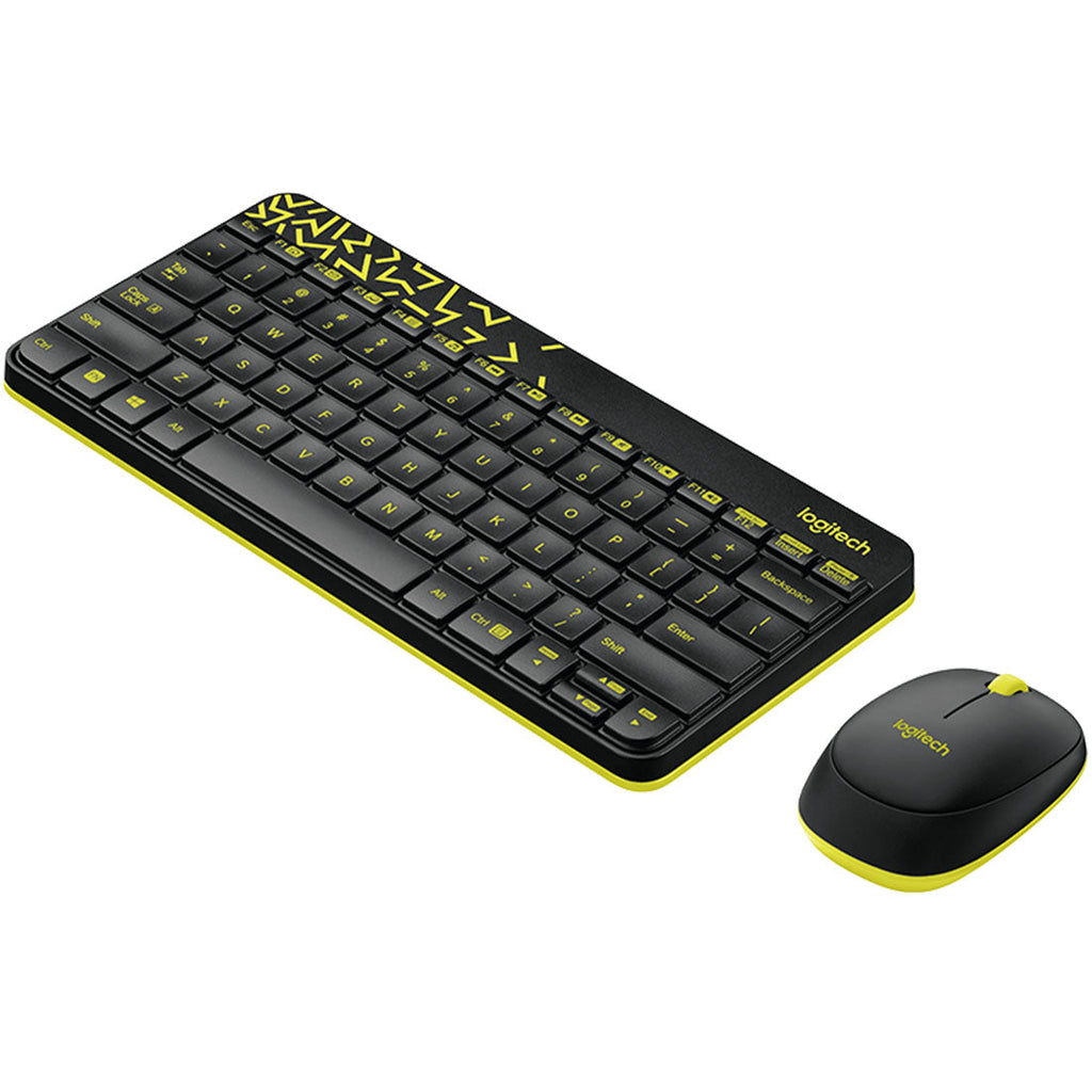 Logitech MK240 2.4GHz Nano Wireless Keyboard and Mouse Combo