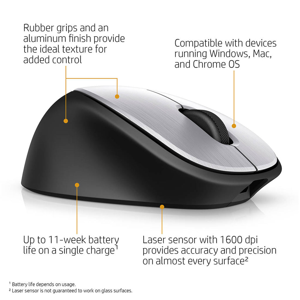 HP Envy 500 Rechargeable Wireless Mouse with Power Backup up to 11 Weeks