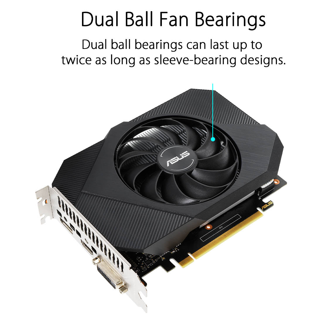 ASUS Phoenix GeForce GTX 1650 OC edition 4GB GDDR5 128 Bit Graphics Card