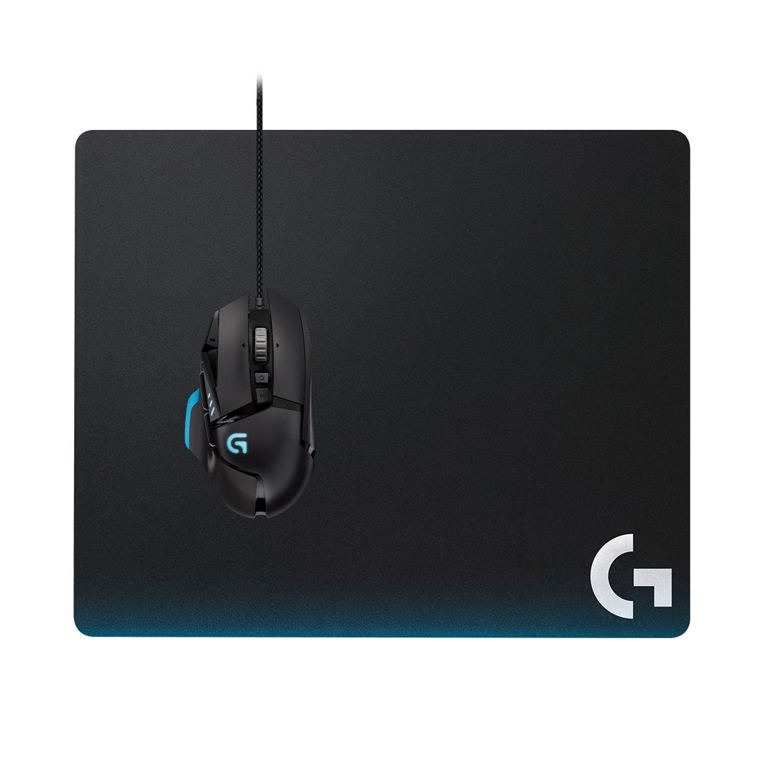 Logitech G240 Cloth Gaming Mouse Pad for Precision Gaming with Stable Rubber Base