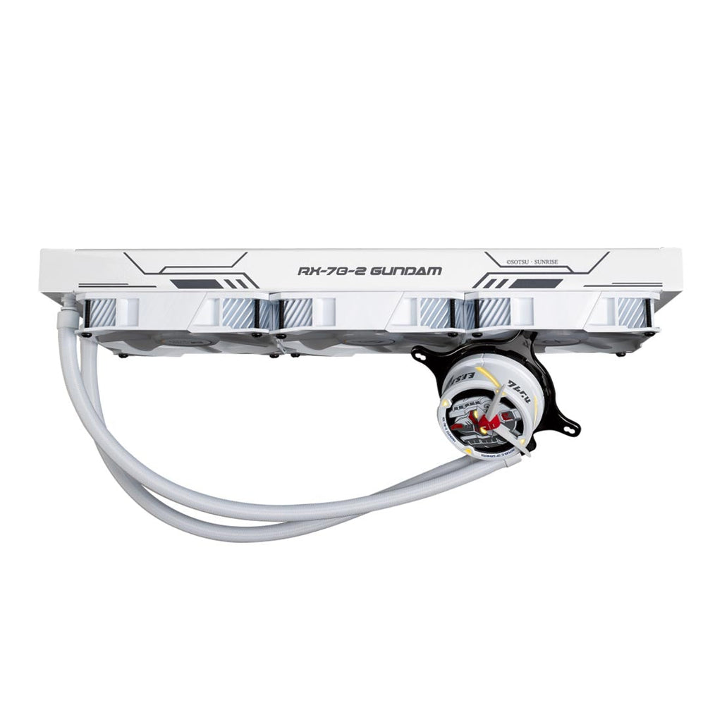 ASUS ROG STRIX LC 360 Gundam Edition AIO 360mm Liquid Cooler with Triple 120mm PWM Fans