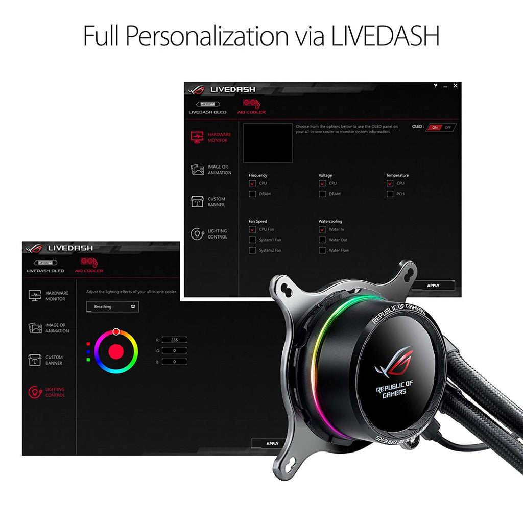 ASUS ROG RYUO 240 AIO Liquid Cooler From TPSTECH.in