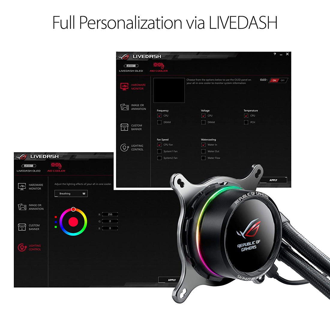 ASUS ROG RYUO 240 AIO Liquid Cooler From TPSTECH.in