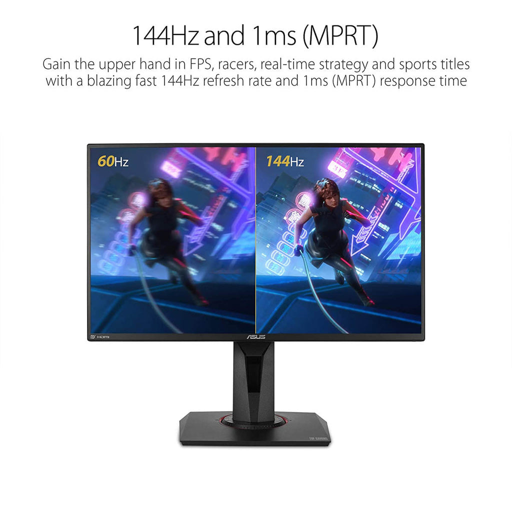 ASUS TUF VG259Q 24.5 Inch Full HD Gaming Monitor with G-SYNC and 2W Dual Stereo Speakers