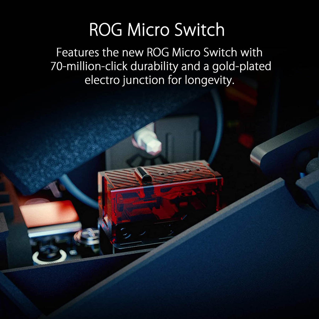 ASUS ROG Keris Wired Optical Gaming Mouse with 16000 DPI 7 Programmable Button and Aura Sync RGB