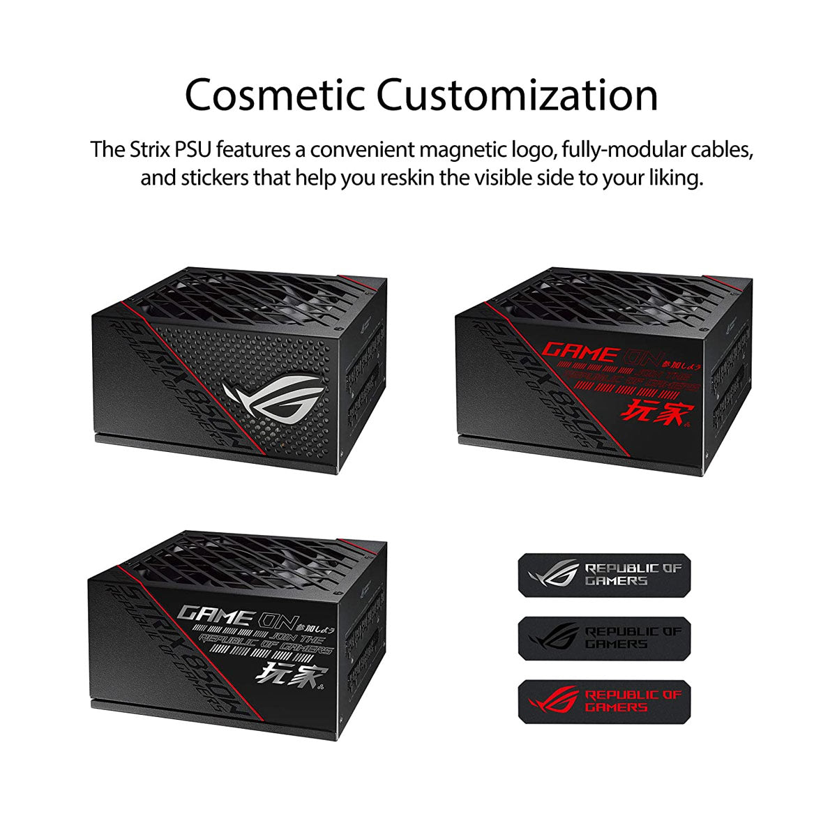 ASUS ROG Strix 850G 850W Full Modular 80 Plus Gold SMPS Power Supply