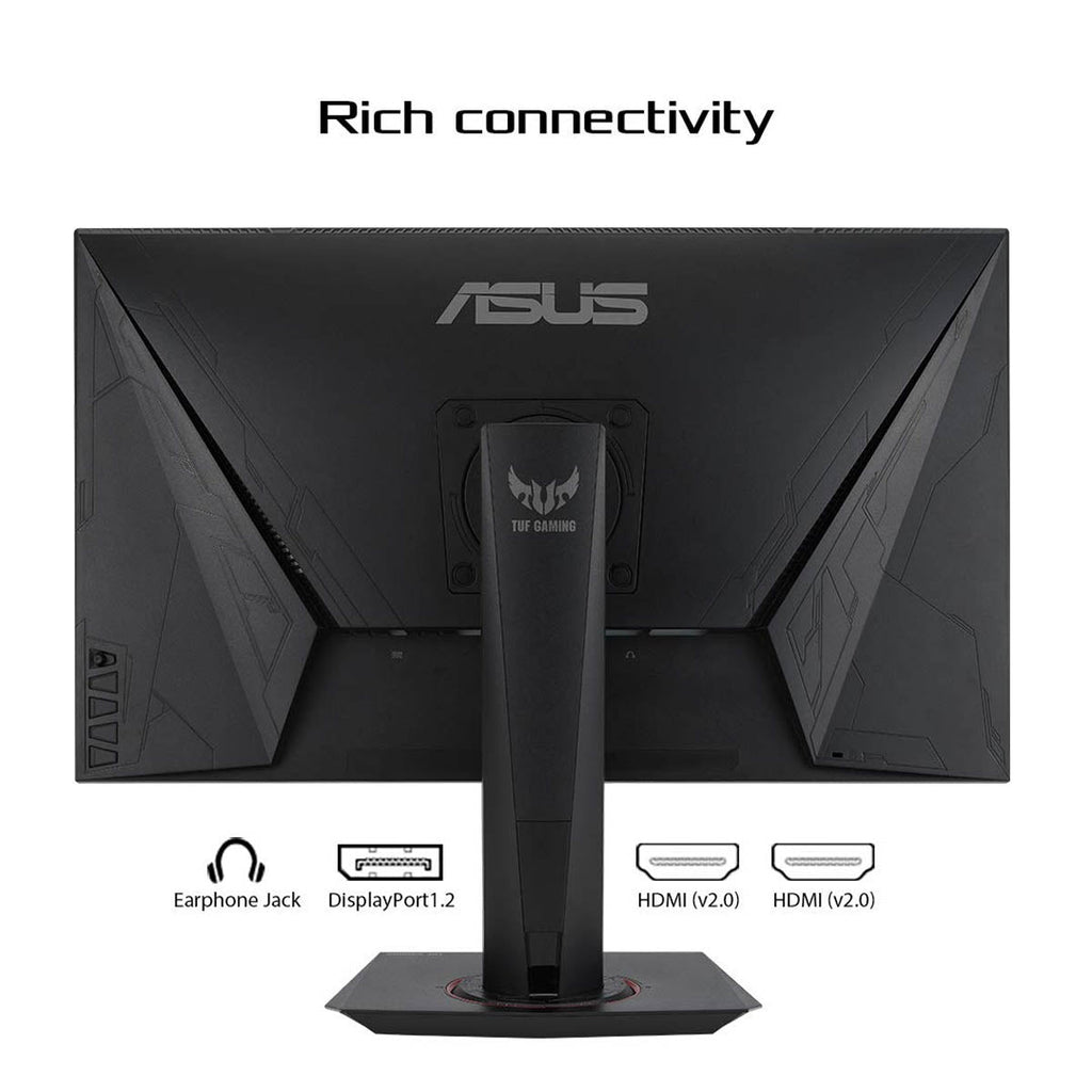 ASUS TUF VG279QM 27 Inch Full HD Gaming Monitor with Nvidia G-SYNC and 2W Dual Stereo Speakers
