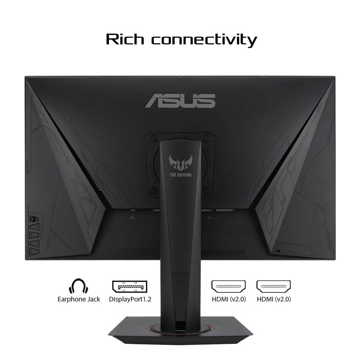 ASUS TUF VG279QM 27 Inch Full HD Gaming Monitor with Nvidia G-SYNC and 2W Dual Stereo Speakers