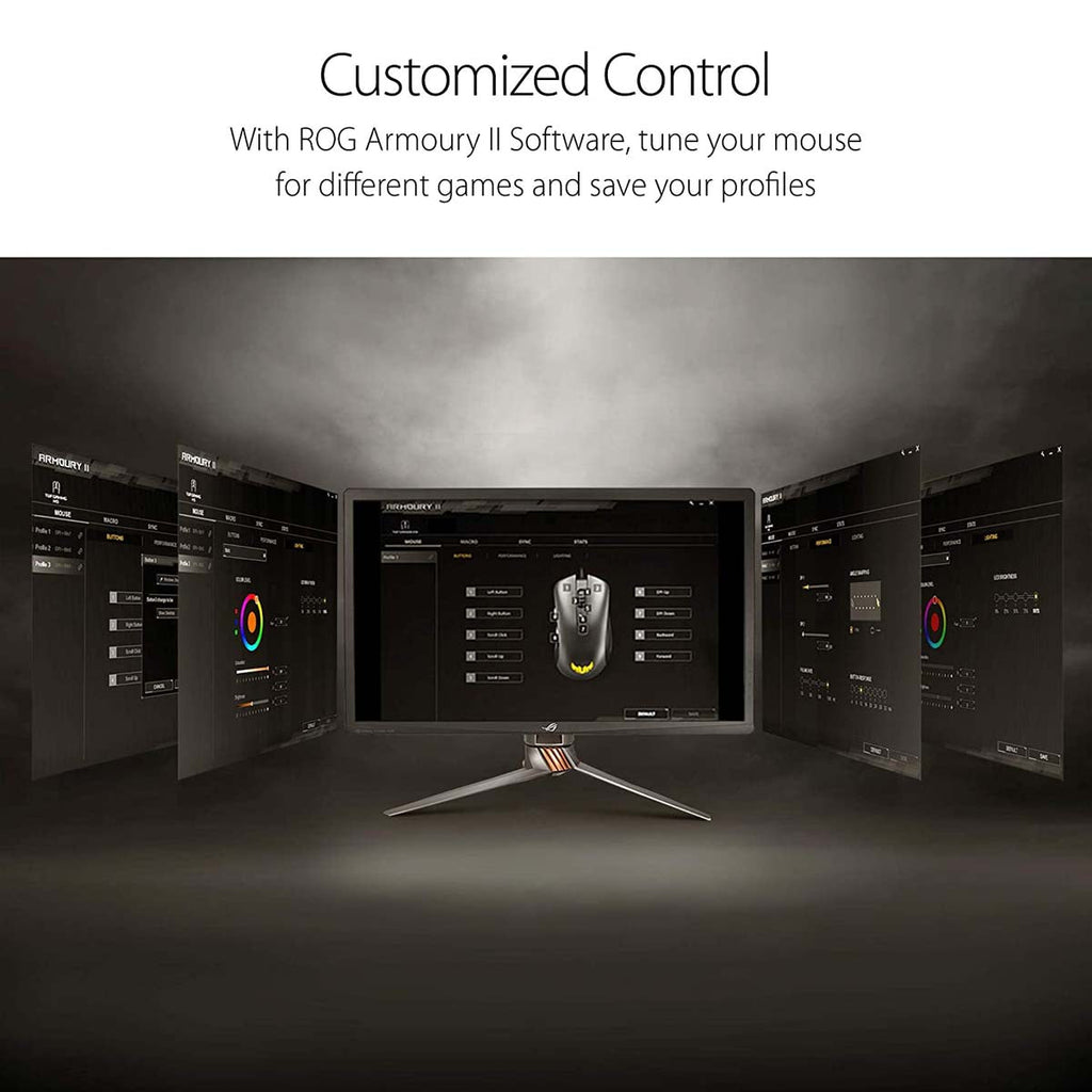 ASUS TUF Gaming M3 Wired RGB Optical Mouse with 7 Programmable Buttons and 7000 DPI