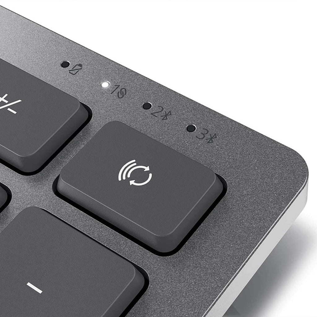 Dell KM7120W Multi-Device Wireless Keyboard and Mouse Combo with 36 Months Battery Life - Titan Grey