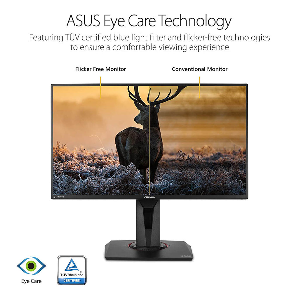 ASUS TUF VG259Q 24.5 Inch Full HD Gaming Monitor with G-SYNC and 2W Dual Stereo Speakers