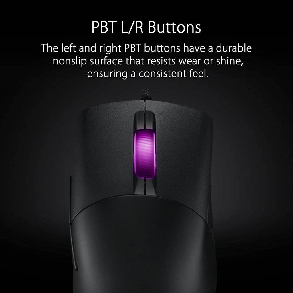 ASUS ROG Keris Wired Optical Gaming Mouse with 16000 DPI 7 Programmable Button and Aura Sync RGB