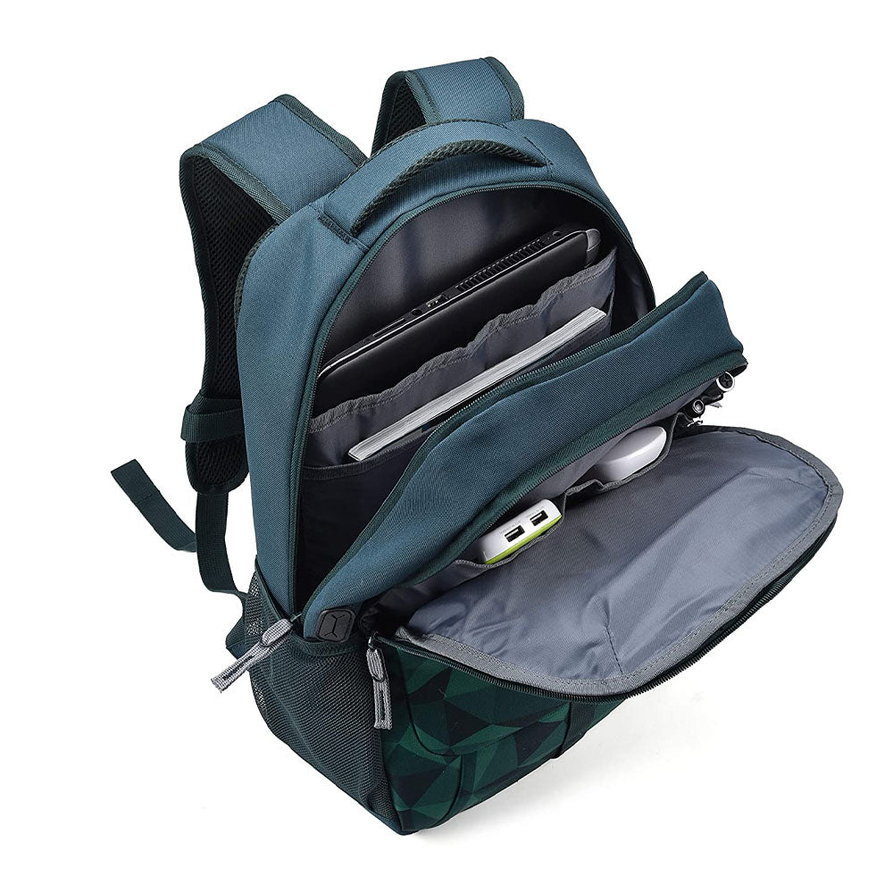 HP 1B3M5AA 15.6-inch Lightweight 200GRN Laptop Backpack with Back Trolly Sleeve