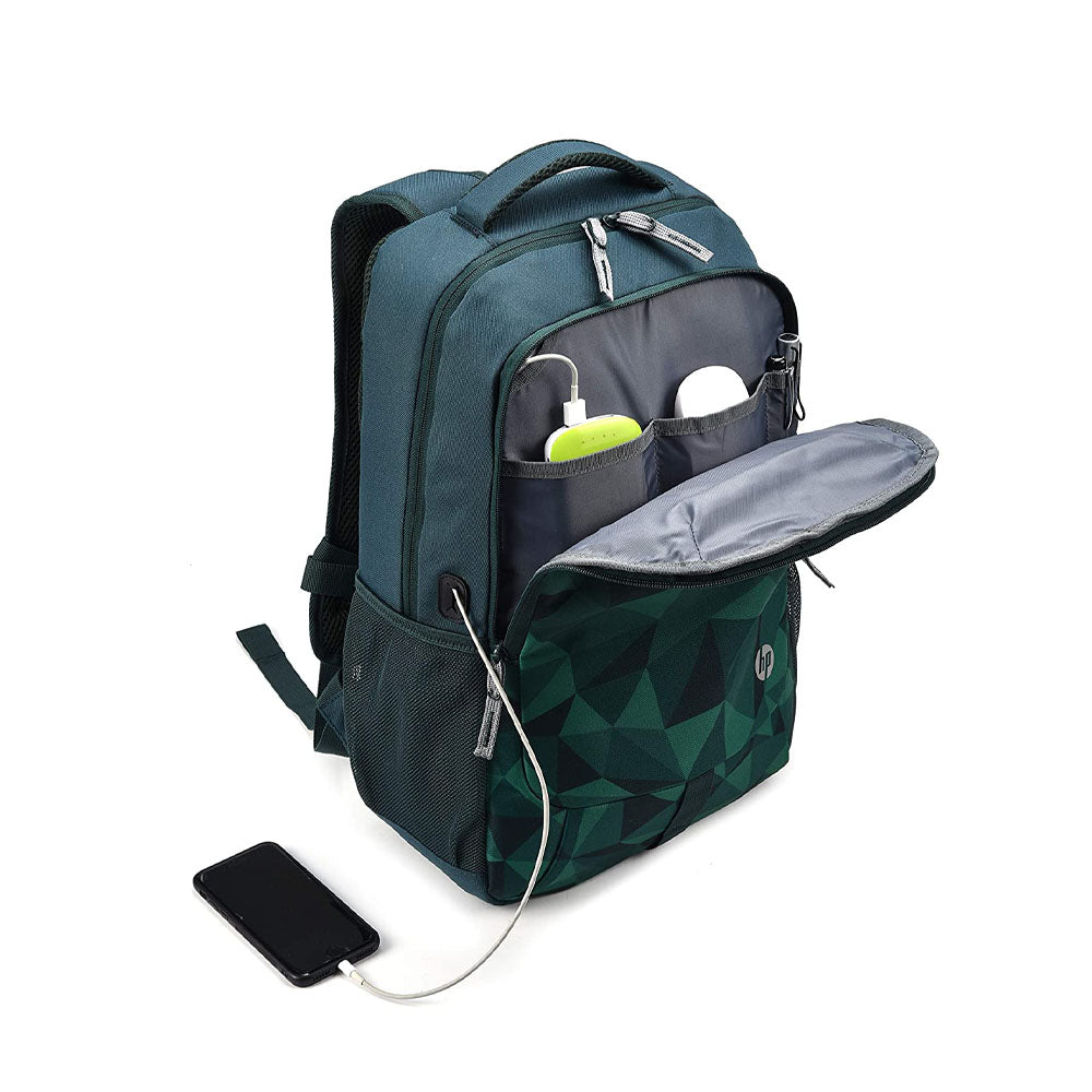 HP 1B3M5AA 15.6-inch Lightweight 200GRN Laptop Backpack with Back Trolly Sleeve