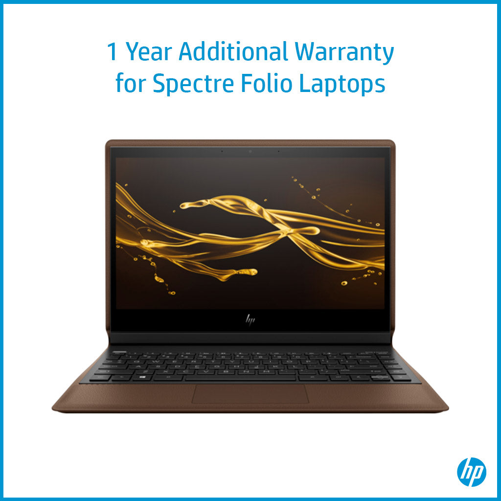 HP Care Pack 1 Year Additional Warranty for Spectre Folio Laptops - NOT A LAPTOP