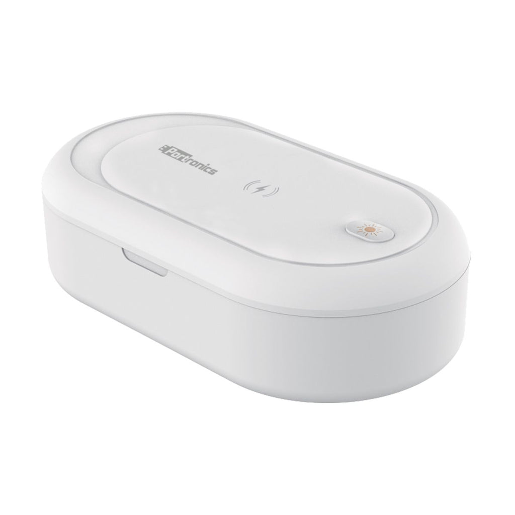Portronics PuriFi 102  Multifunctional UV Steriliser Box with Wireless Charger and Magnetic Switch