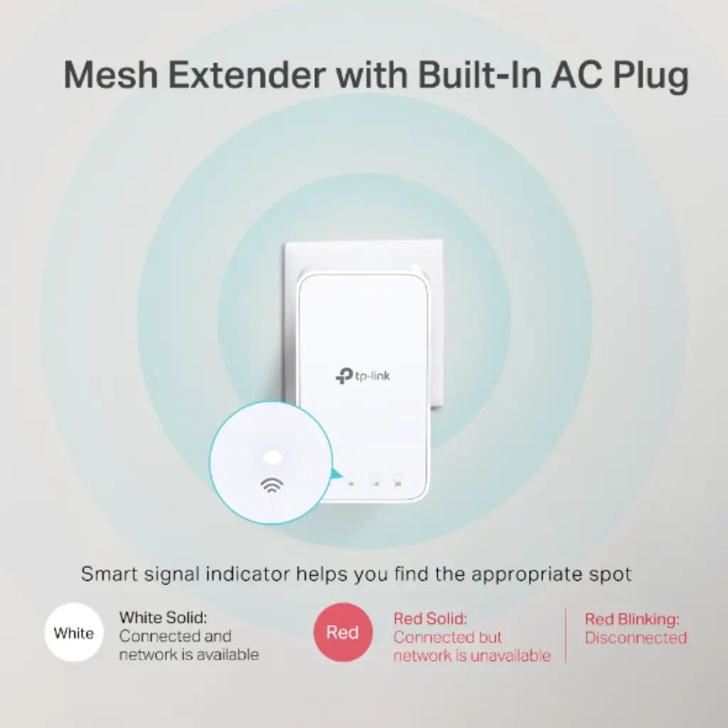 TP-Link Deco M3 V2 AC1200 Whole Home Mesh Wi-Fi System 2-Pack-tpstech.in