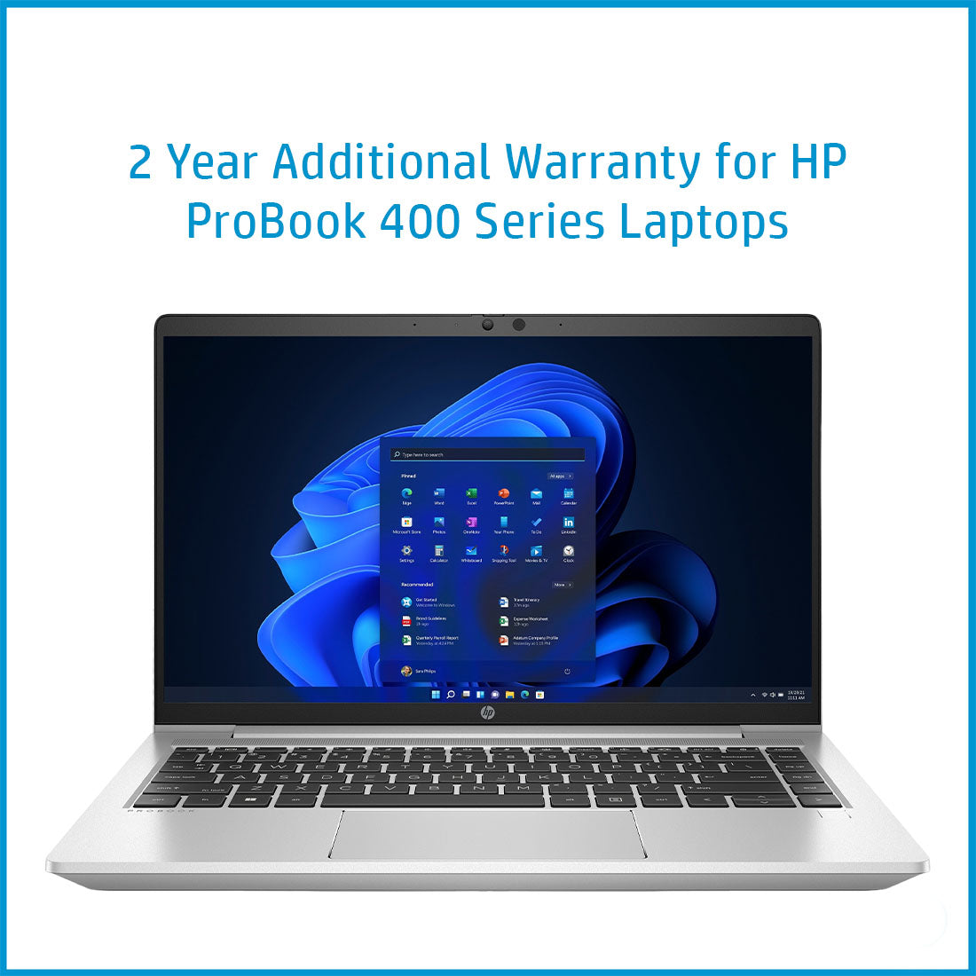 HP Care Pack 2 Years Additional Warranty for HP ProBook 400 Series Laptops -NOT A LAPTOP