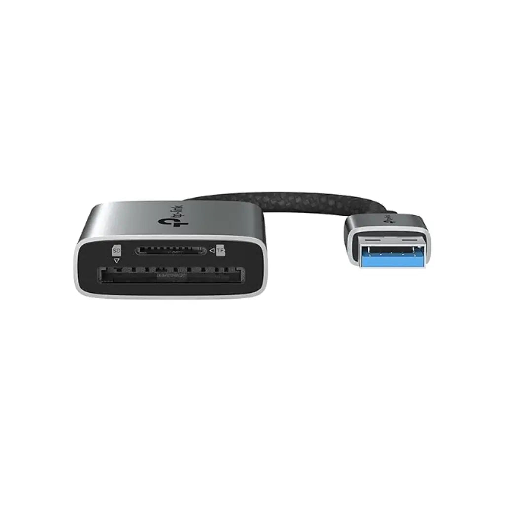 TP-Link UA430 USB 3.0 Type-A to SD & microSD Card Reader Dual Slot 5Gbps Transfer Speed-tpstech.in
