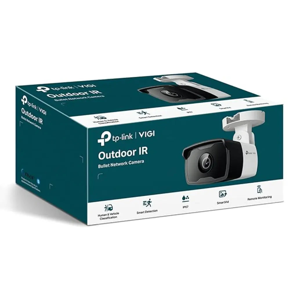 VIGI C330I 3MP Outdoor IR Bullet Network Camera with AI Detection PoE & H.265+ IP67 Waterproof-tpstech.in