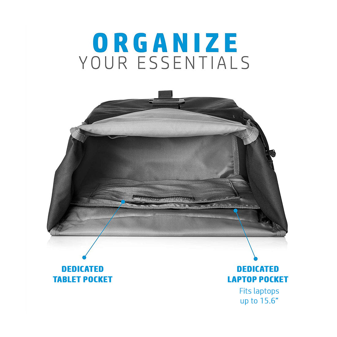 HP Pavilion 15.6 inch Rolltop Backpack for Laptops