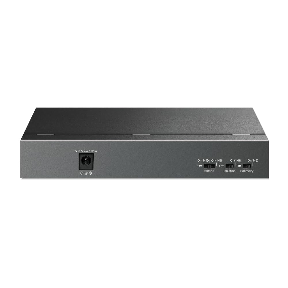 TP-Link Omada LS109P 9 Port 10/100Mbps Desktop Switch with 8-Port PoE+