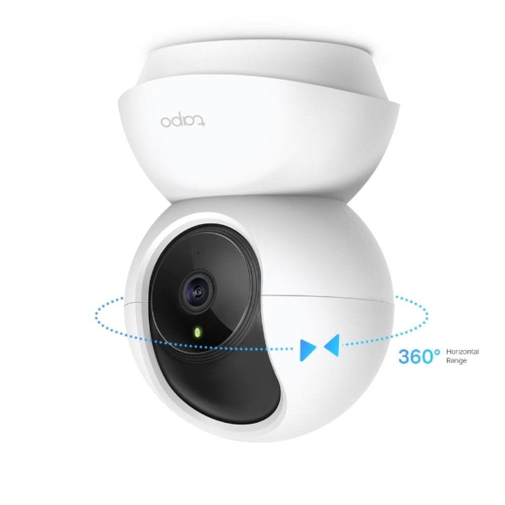 TP-Link Tapo C210 3MP 1296p FHD Pan/Tilt Home Security Smart Wi-Fi Camera - White