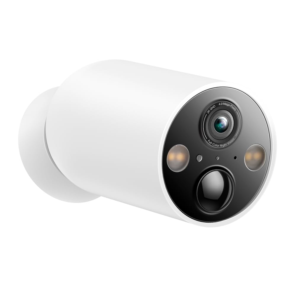 TP-Link Tapo C425 4MP 2K QHD Weatherproof Smart Wire-Free Security Camera - 1 Pack