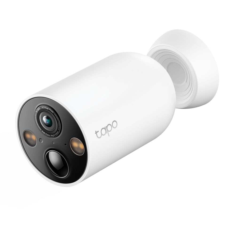 TP-Link Tapo C425 4MP 2K QHD Weatherproof Smart Wire-Free Security Camera - 1 Pack