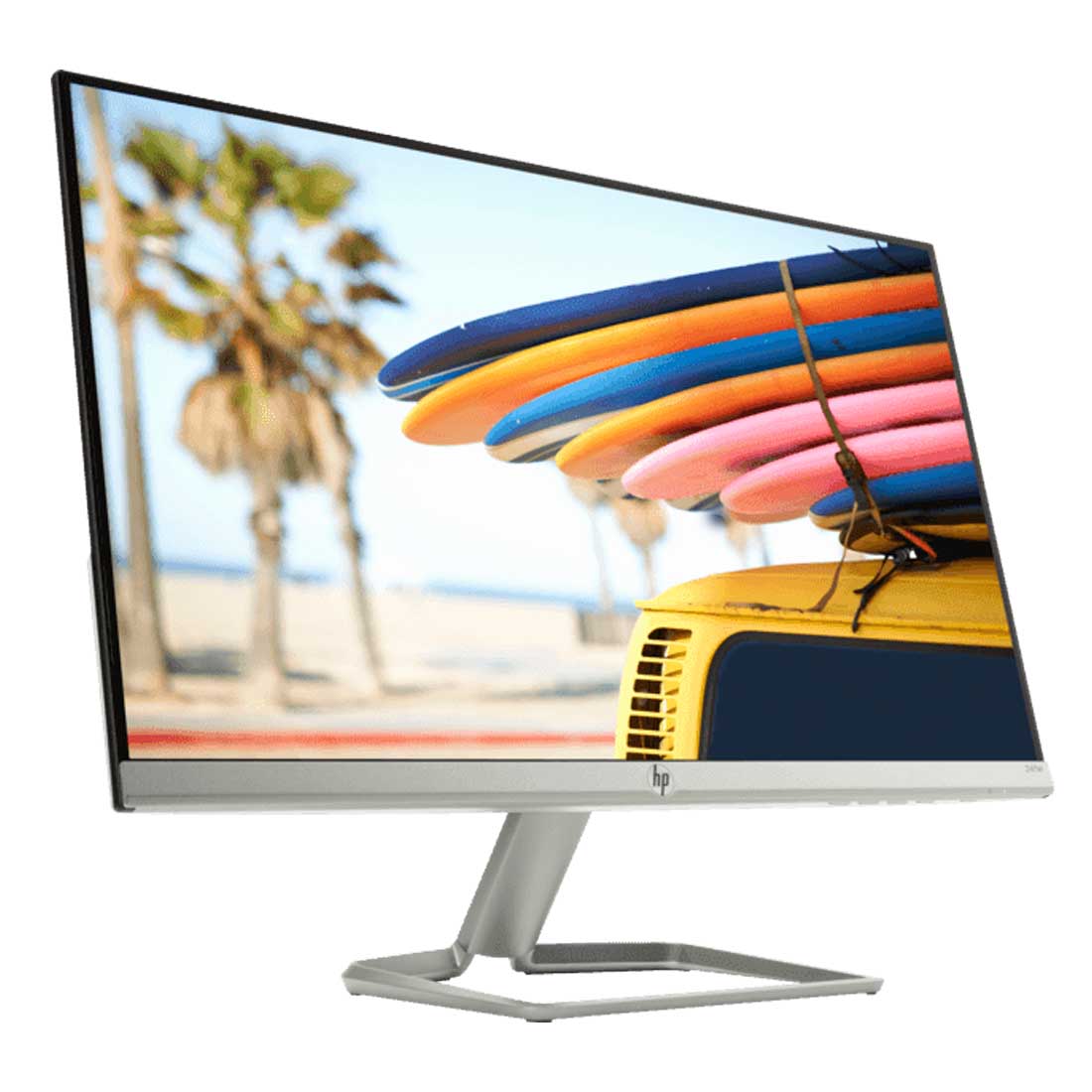 HP Ultra-Slim Full HD Computer Monitor with Built-in Speakers HDMI and VGA Ports