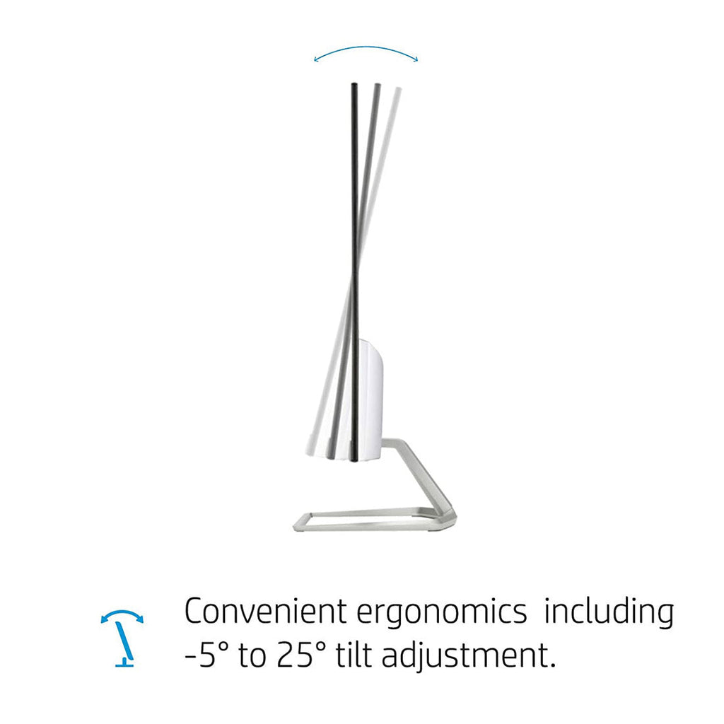 HP Ultra-Slim Full HD Computer Monitor with Built-in Speakers HDMI and VGA Ports