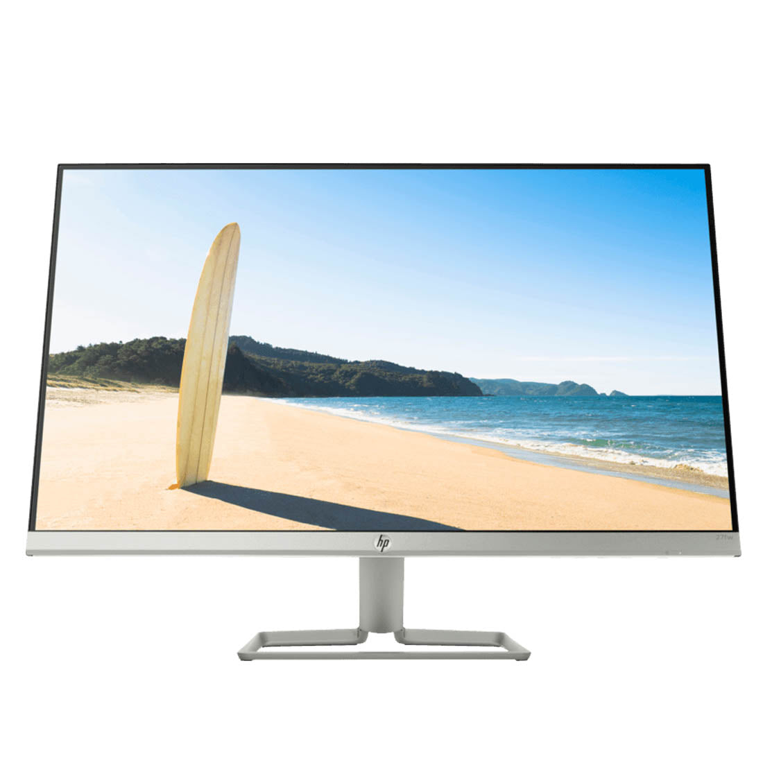 HP Ultra-Slim Full HD Computer Monitor with Built-in Speakers HDMI and VGA Ports