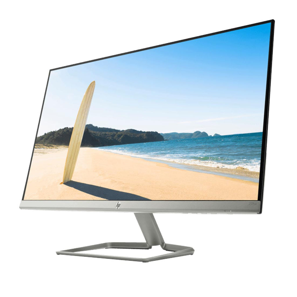 HP Ultra-Slim Full HD Computer Monitor with Built-in Speakers HDMI and VGA Ports