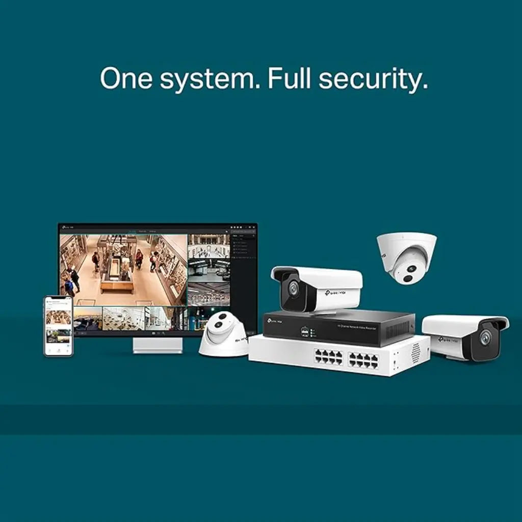 TP-Link VIGI NVR1016H 16-Channel Network Video Recorder H.265+ ONVIF Support-tpstech.in