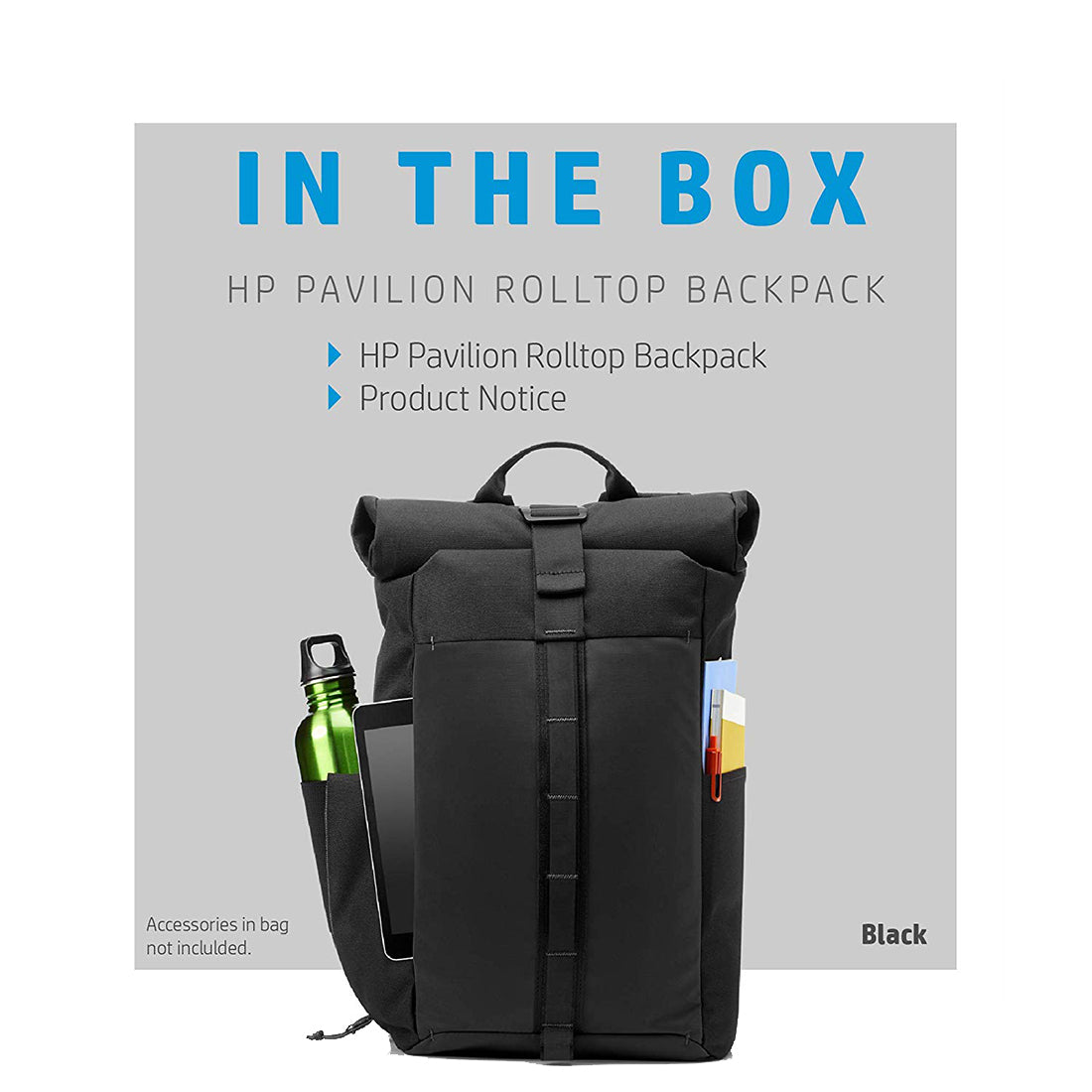 HP Pavilion 15.6 inch Rolltop Backpack for Laptops