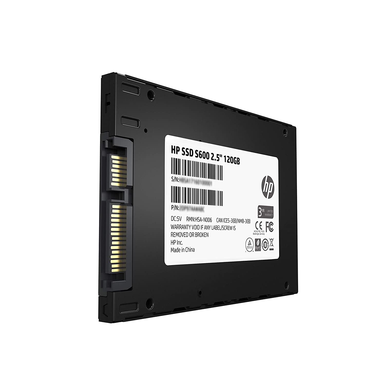 HP S600 120GB 2.5-Inch SATA III Internal Solid State Drive
