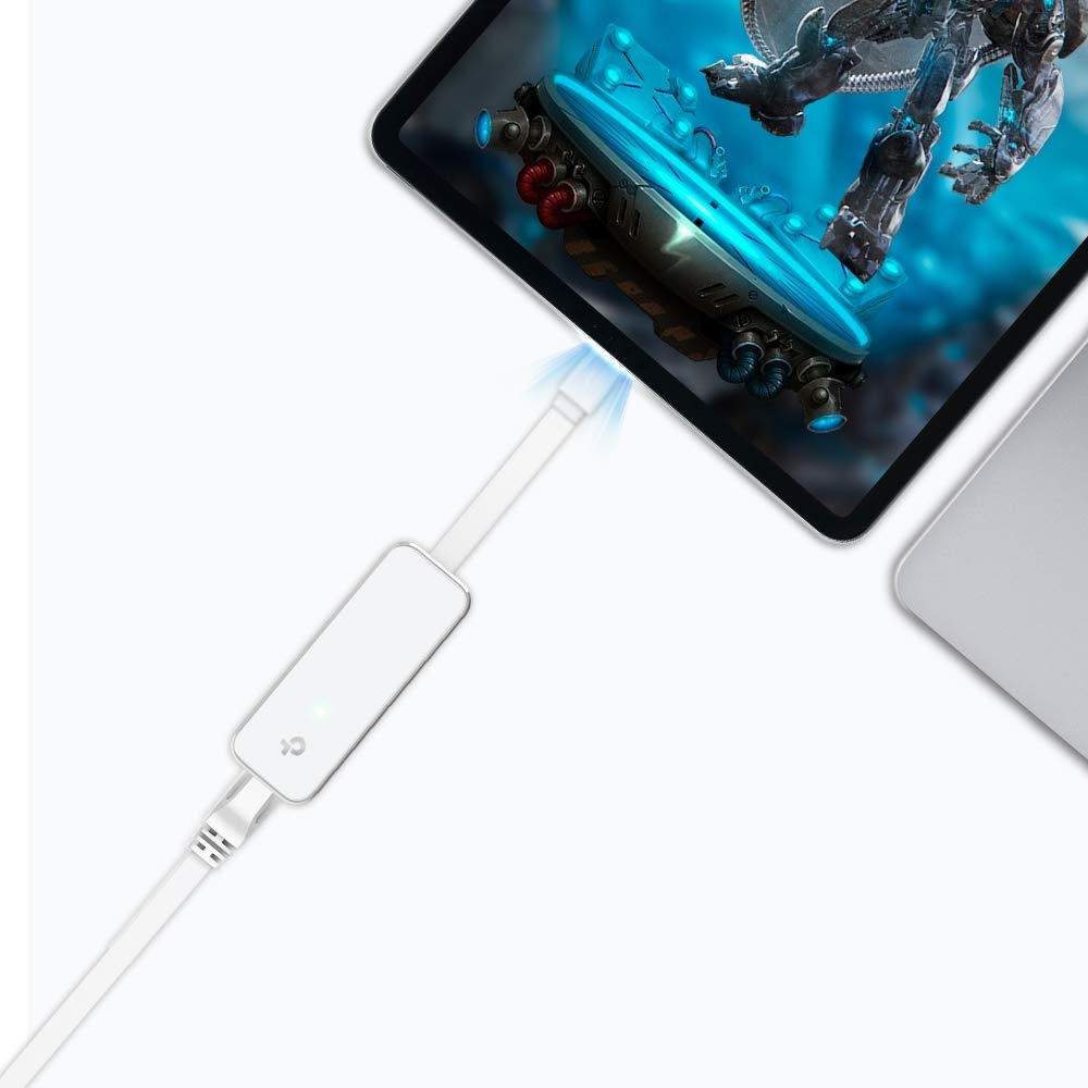 TP-Link UE300C USB Type-C to RJ45 Gigabit Ethernet Network Adapter - White