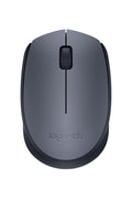 Logitech M170 1000DPI 2.4 GHz Optical Wireless Mouse - Grey/Black