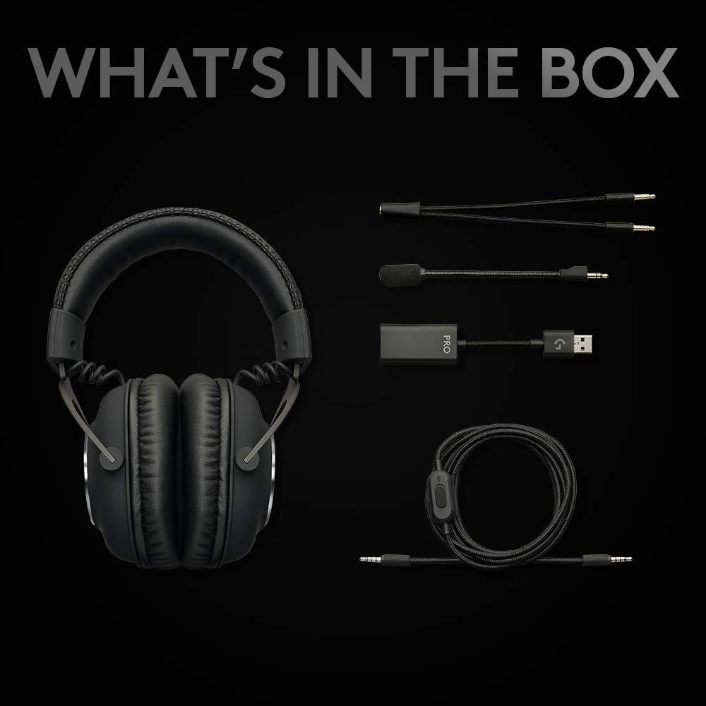 Logitech Pro Gaming Headset with PRO-G 50 mm Drivers and PRO-tuned EQ From TPS Technologies