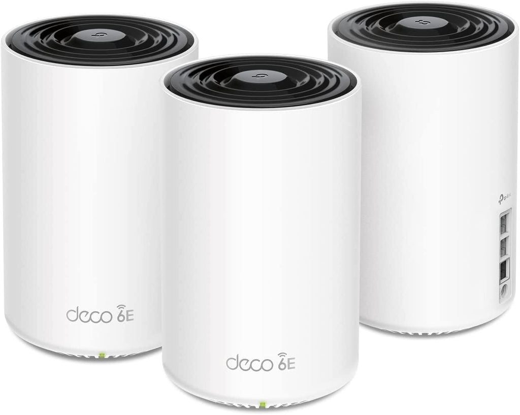 TP-Link AXE5400 Deco XE75 Pro Tri-Band AI-Driven Mesh Wi-Fi 6E System - 3 Pack
