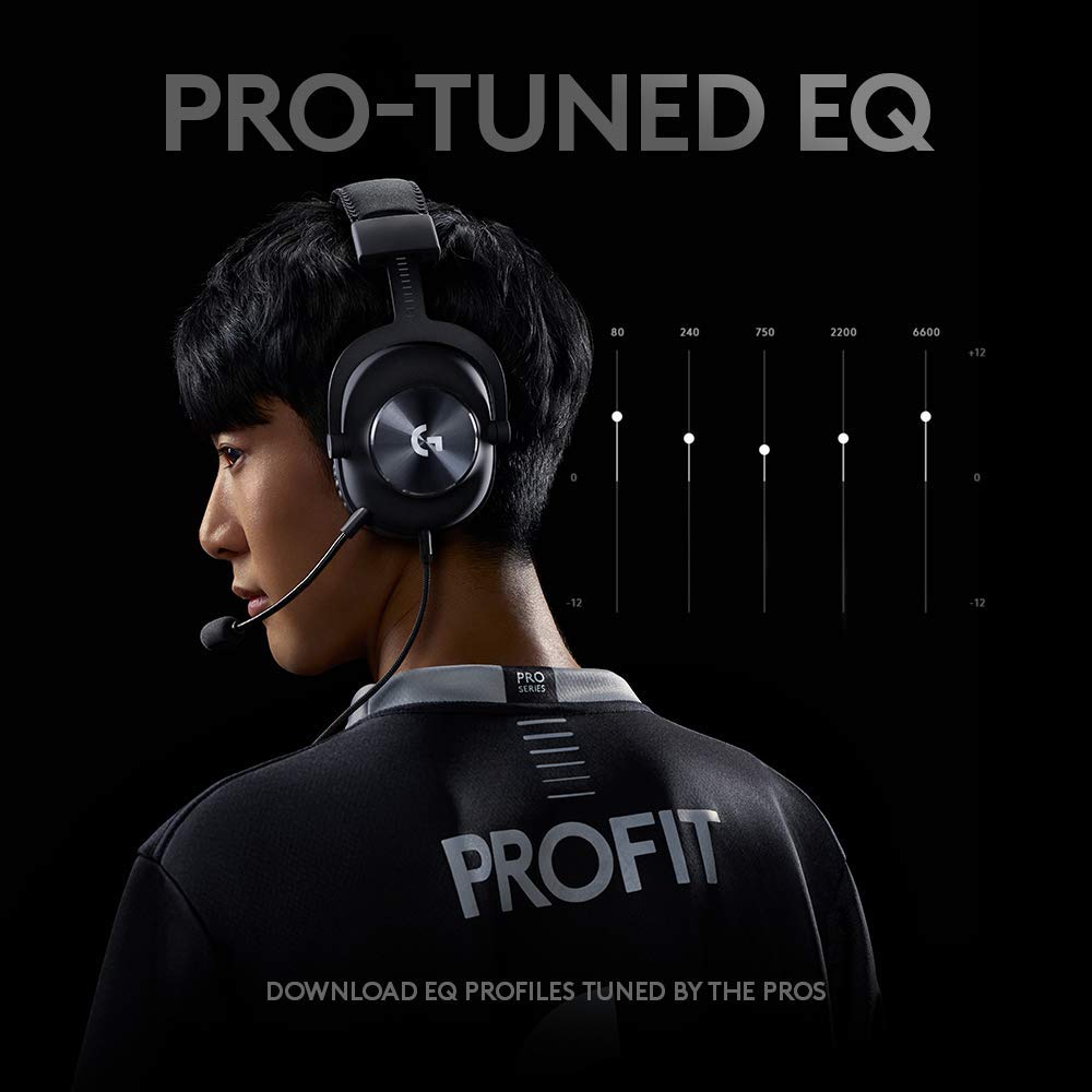 Logitech Pro Gaming Headset with PRO-G 50 mm Drivers and PRO-tuned EQ From TPS Technologies