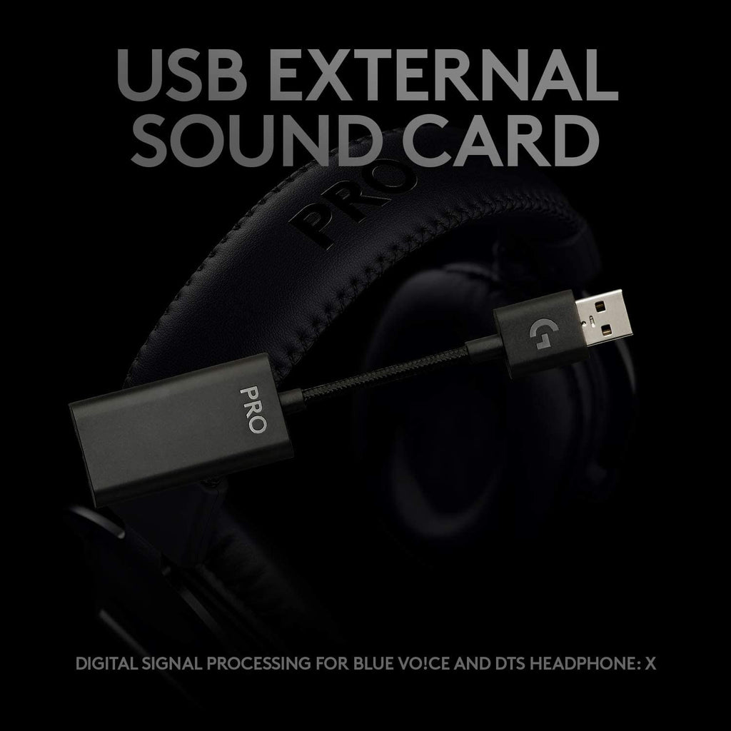 Logitech G Pro X Gaming Headset with Blue Voice Technology and Next-Gen Surround Sound From TPS Technologies